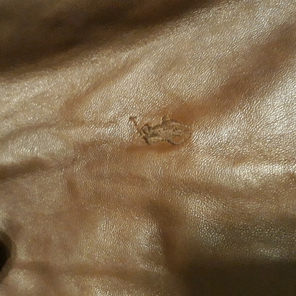 NWT Polo Ralph Lauren Leather Jacket - Biscon Brown - Picture 14 of 16
